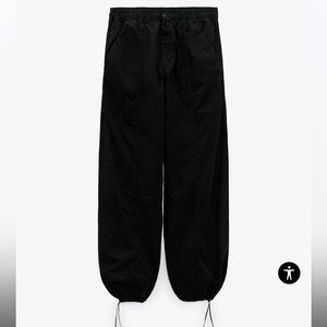 Black Parachute Pants